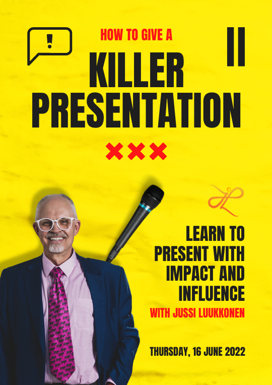 how to give a killer presentation pdf